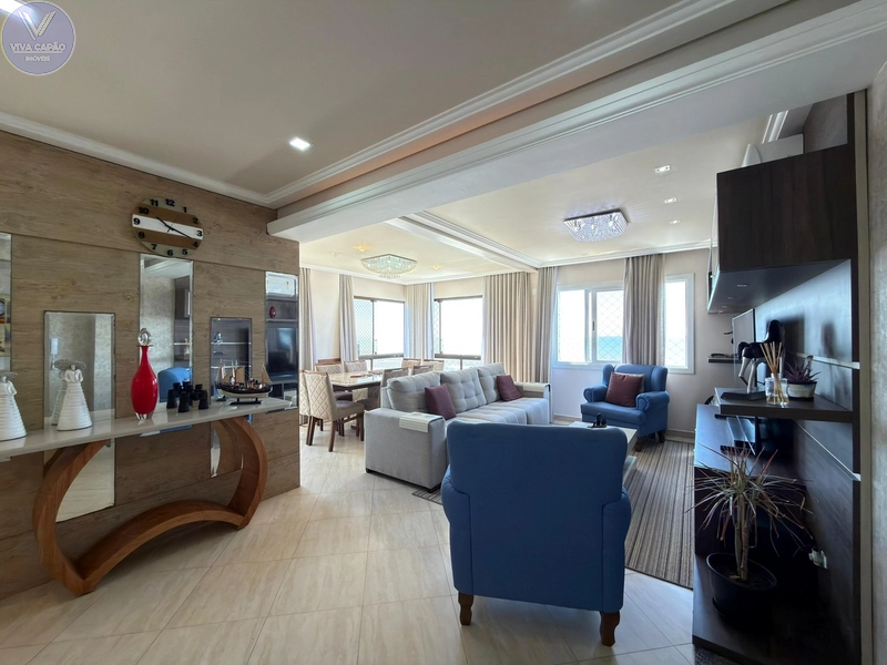 APARTAMENTO À VENDA COM VISTA PARA O MAR! 3 DORMITÓRIOS 3 VAGAS