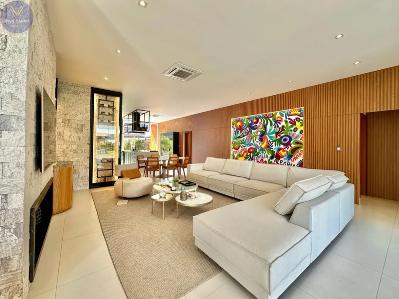 CASA TÉRREA À VENDA, CONDOMÍNIO 04 SUÍTES COM VISTA PARA O LAGO.: 5ª foto da galeria de imagens do imóvel