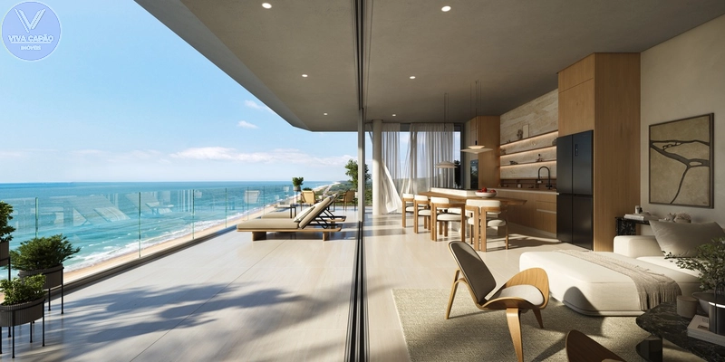 ÚNICO RESORT A BEIRA MAR: 2ª foto da galeria de imagens do imóvel