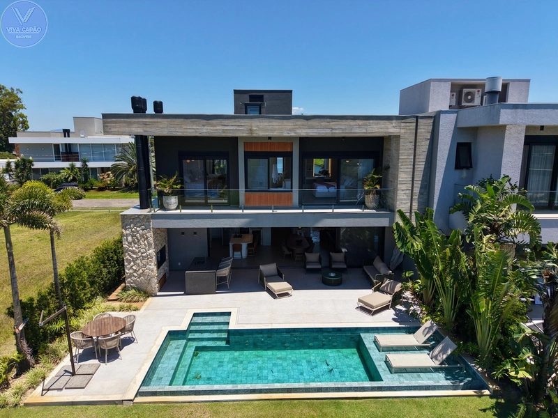 CONDOMÍNIO CAPÃO ILHAS RESORT CASA COM VISTA INCRÍVEL PARA O LAGOA