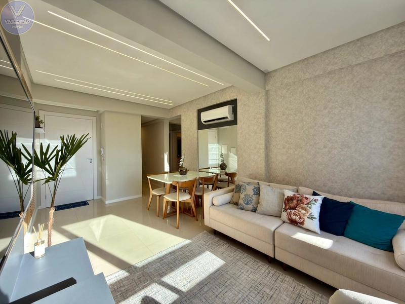 APARTAMENTO À VENDA EM CAPÃO DA CANOA, SACADA DE FRENTE: 1ª foto da galeria de imagens do imóvel