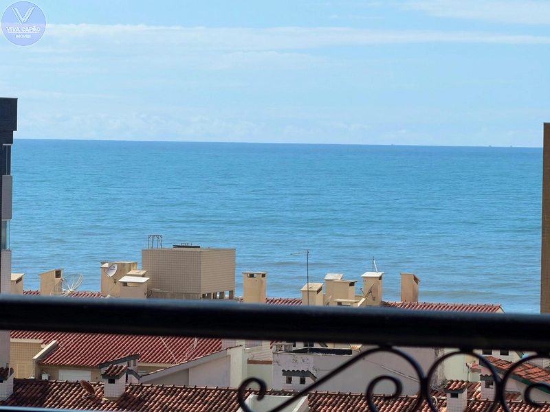 APARTAMENTO À VENDA EM CAPÃO DA CANOA COM SACADA DE FRENTE E VISTA MAR: 2ª foto da galeria de imagens do imóvel