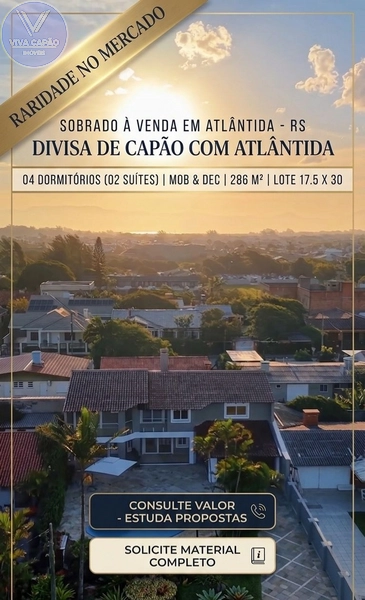 SOBRADO A VENDA EM ATLÂNTIDA DIVISA DE CAPÃO: 50ª foto da galeria de imagens do imóvel