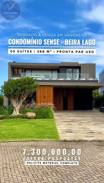 CONDOMÍNIO SENSE - SOBRADO BEIRA LAGO À VENDA COM DECKE JUNTO AO LAGO: 30ª foto da galeria de imagens do imóvel