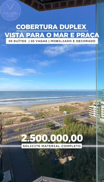 COBERTURA DUPLEX VISTA ETERNA DO MAR FRENTE PARA PRAÇA: 34ª foto da galeria de imagens do imóvel
