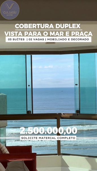 COBERTURA DUPLEX VISTA ETERNA DO MAR FRENTE PARA PRAÇA: 31ª foto da galeria de imagens do imóvel
