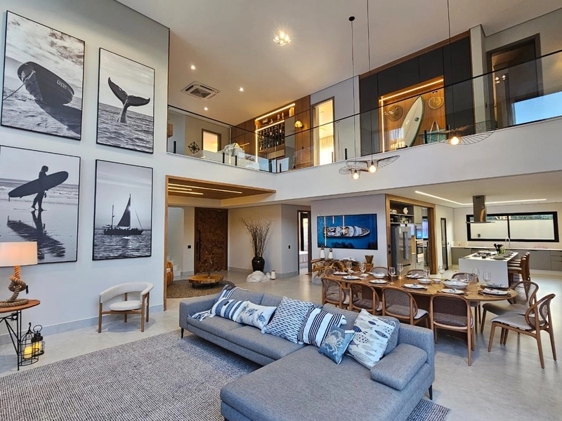 CASA ALTO PADRÃO Á VENDA NA RIVIERA DE SÃO LOURENÇO - BERTIOGA: 4ª foto da galeria de imagens do imóvel