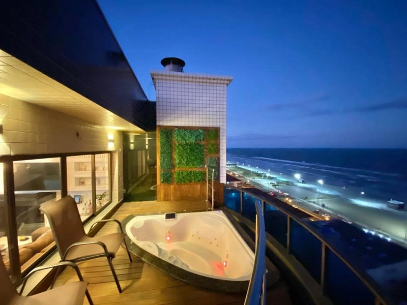 INCRÍVEL COBERTURA COM VISTA PARA O MAR: 1ª foto da galeria de imagens do imóvel