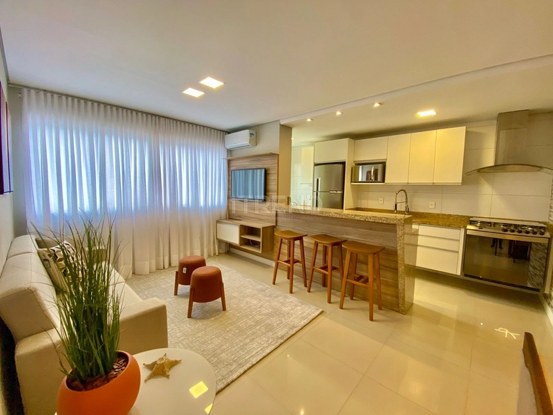 Apartamento mobiliado e decorado no bairro Navegantes: 3ª foto da galeria de imagens do imóvel