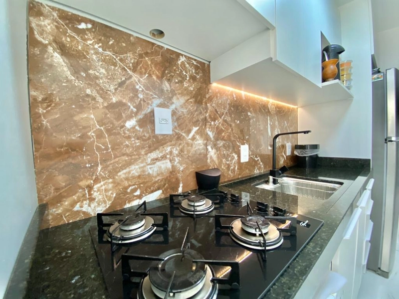 Apartamento mobiliado e decorado na Avenida Beira Mar: 6ª foto da galeria de imagens do imóvel