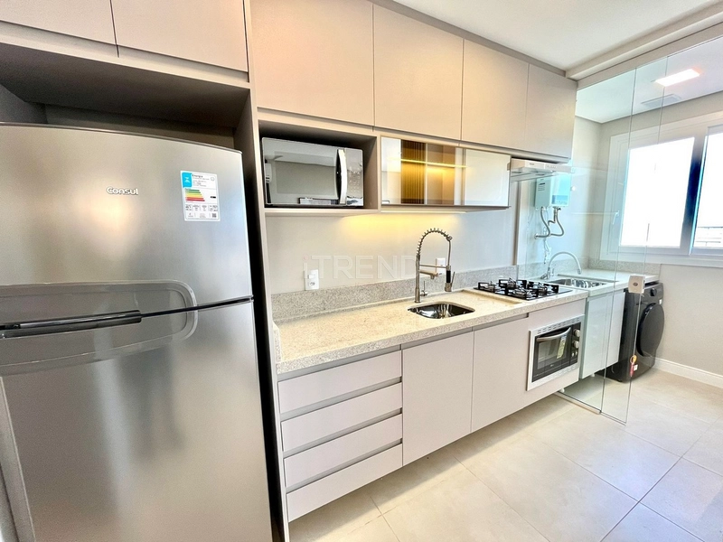 Apartamento de frente mobiliado e decorado com vista para o mar.: 10ª foto da galeria de imagens do imóvel