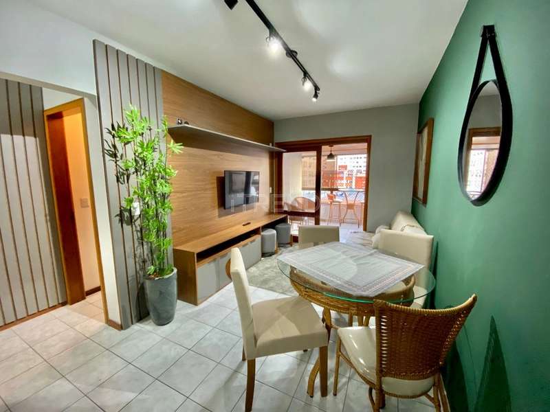 Apartamento mobiliado e decorado com sacada de frente: 6ª foto da galeria de imagens do imóvel