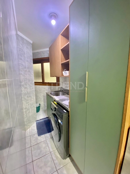 Apartamento mobiliado e decorado com sacada de frente: 17ª foto da galeria de imagens do imóvel