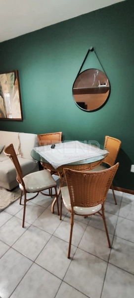 Apartamento mobiliado e decorado com sacada de frente: 22ª foto da galeria de imagens do imóvel