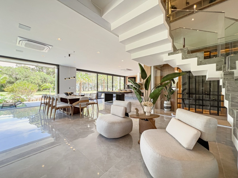 Luxuosa Mansão de esquina em Condomínio com Marina exclusiva: 70ª foto da galeria de imagens do imóvel