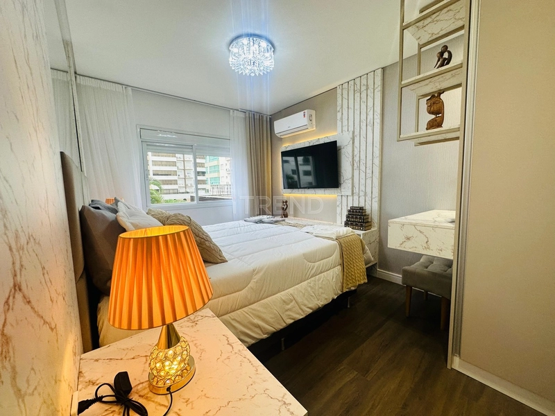 Apartamento mobiliado e decorado com terraço de frente: 27ª foto da galeria de imagens do imóvel