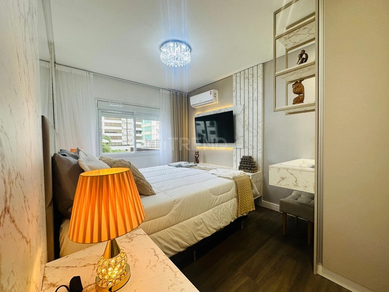 Apartamento mobiliado e decorado com terraço de frente: 25ª foto da galeria de imagens do imóvel