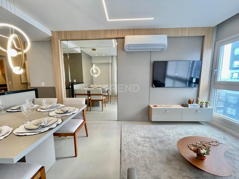 Apartamento novo, mobiliado e decorado