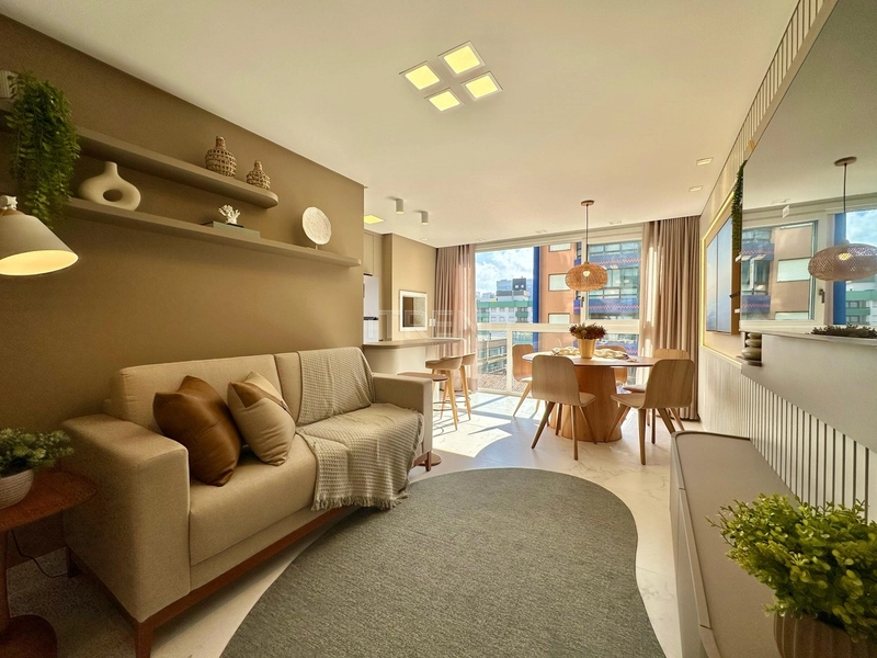 APARTAMENTO À VENDA COM TERRAÇO E INFRA COM PISCINA E VISTA PARA O MA: 2ª foto da galeria de imagens do imóvel