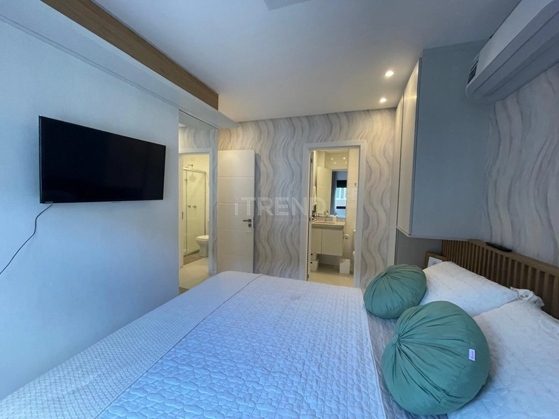 Amplo apartamento mobiliado e decorado: 10ª foto da galeria de imagens do imóvel