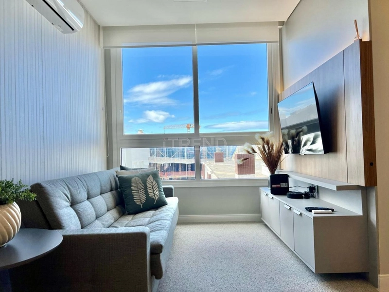 Apto 2 dormitórios mobiliado e decorado.: 2ª foto da galeria de imagens do imóvel