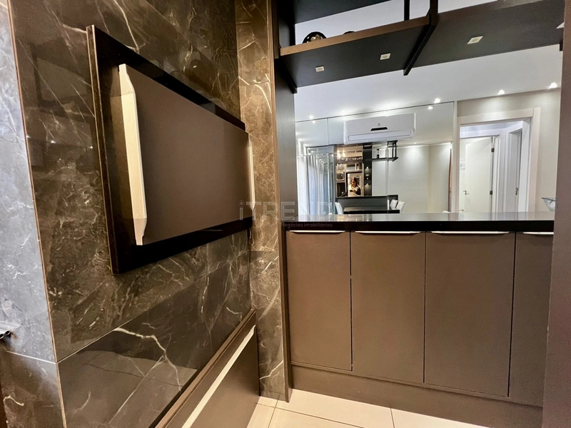 Lindo apartamento mobiliado e decorado com terraço.: 6ª foto da galeria de imagens do imóvel