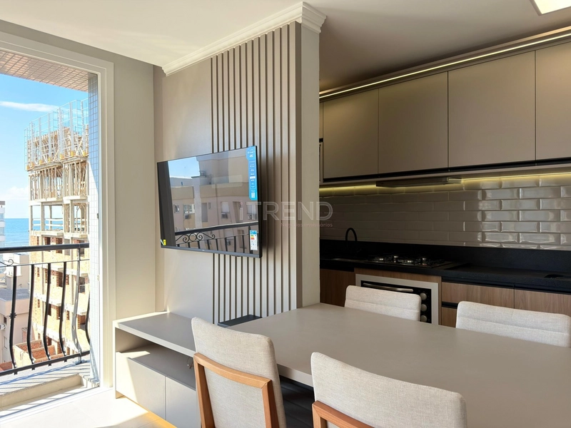 APARTAMENTO À VENDA COM SACADA DE FRENTE E VISTA PARA O MAR: 5ª foto da galeria de imagens do imóvel