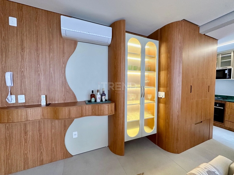 Apartamento mobiliado e decorado com terraço: 8ª foto da galeria de imagens do imóvel