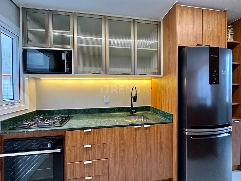 Apartamento mobiliado e decorado com terraço: 6ª foto da galeria de imagens do imóvel