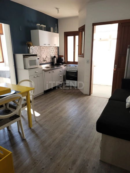 Apartamento 1 dormitórios mobiliado: 1ª foto da galeria de imagens do imóvel