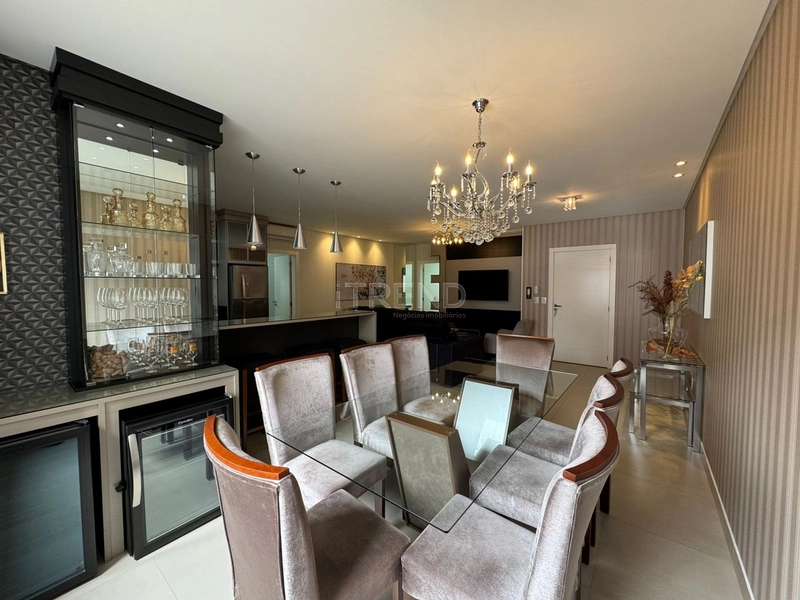 Apartamento mobiliado e decorado no bairro mais valorizado da cidade