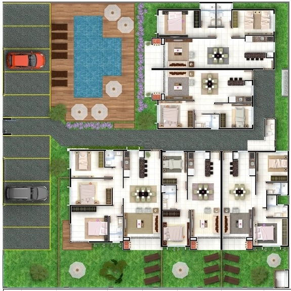 O MELHOR MINI-CONDOMINIO CUSTO BENEFICIO DO LITORAL.: 2ª foto da galeria de imagens do imóvel
