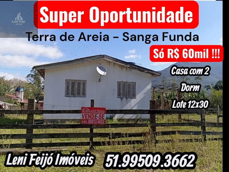 CASA NA SANGA FUNDA: 1ª foto da galeria de imagens do imóvel
