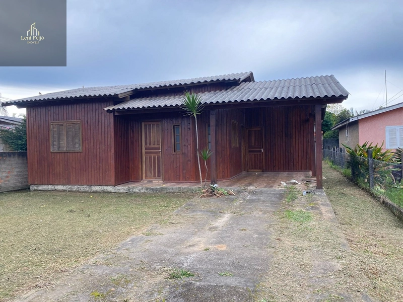 Casa de madeira para aluguel no centro em Terra de Areia/RS: 1ª foto da galeria de imagens do imóvel