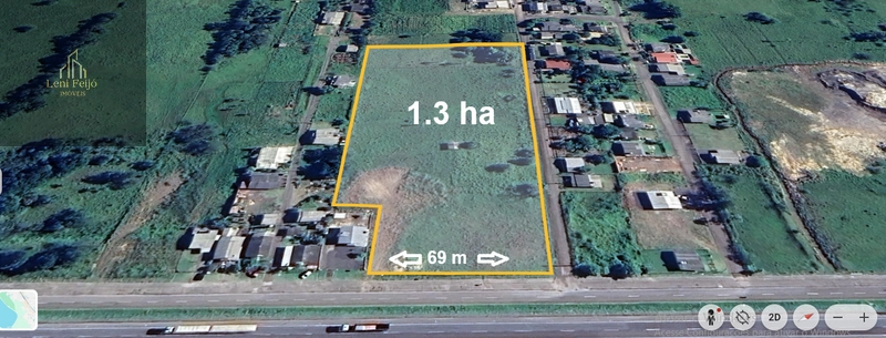 Área de 1,3 ha as margens da BR-101 Terra de Areia/RS: 1ª foto da galeria de imagens do imóvel